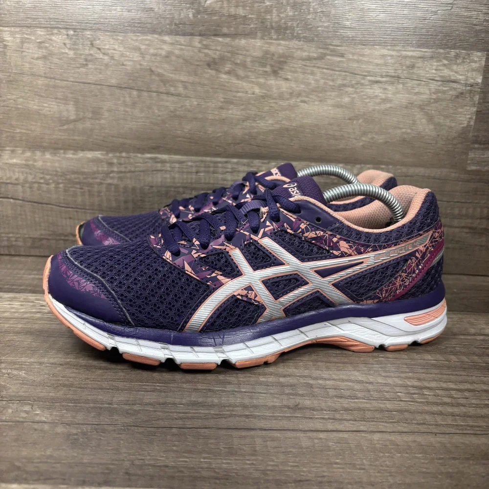 Asics Gel-Excite 4 Purple Pink Womens US Size 8 EUR 39.5 T6E8N Running Shoes